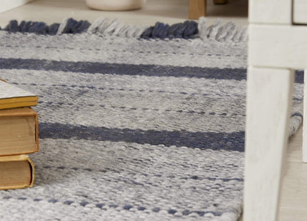 Highland Navy Checkered Rug