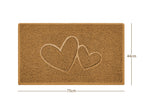 Beige / 75cm x 44cm / Yes (Suitable for Indoors)