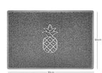 Grey / 90cm x 60cm / Yes (Suitable for Indoors)