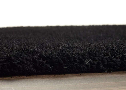 Chicago Black Shaggy Rug