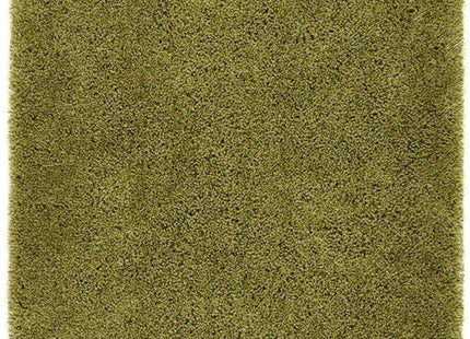 Chicago Olive Green Shaggy Rug