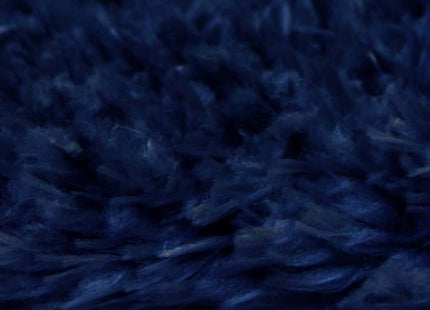 Lagom Navy Shaggy Rug