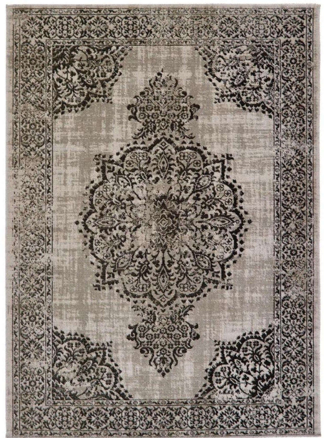 Saville Grey/Black Vintage Rug