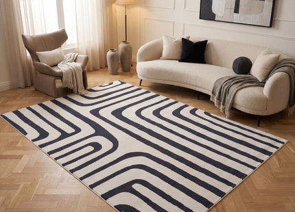 Loft Geometric Blue Rug