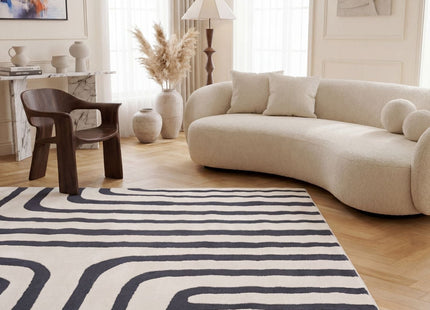 Loft Geometric Blue Rug