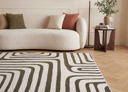 Loft Geometric Green Rug