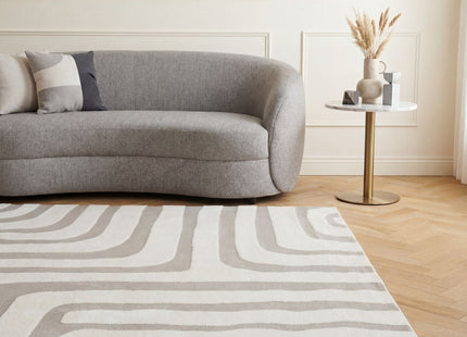 Loft Geometric Grey Rug