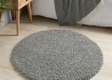 Washable Ghost Grey Shaggy Rug