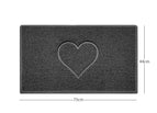 Dark Grey / 75cm x 44cm / Yes (Suitable for Indoors)