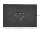 Dark Grey / 90cm x 60cm / Yes (Suitable for Indoors)