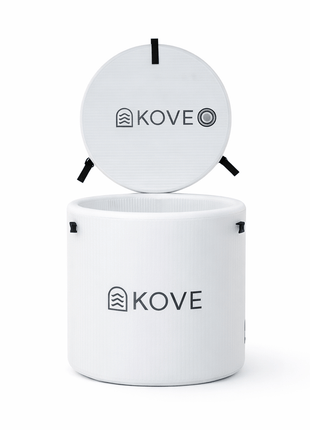 KOVE Core Ice Bath – Premium Upright Cold Plunge - Full Body Immersions - 450L (Chiller Compatible)