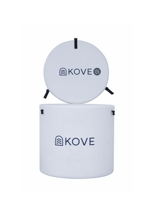 KOVE Core Ice Bath – Premium Upright Cold Plunge - Full Body Immersions - 450L (Chiller Compatible)