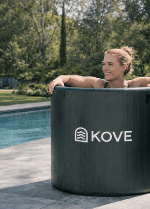KOVE Core Ice Bath – Premium Upright Cold Plunge - Full Body Immersions - 450L (Chiller Compatible)