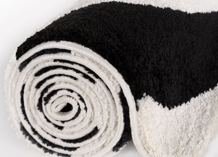 Joli Wave Black & White Rug