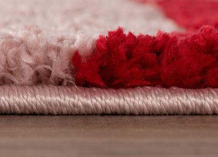 Joli Wave Red & Pink Rug