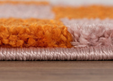 Joli Wave Orange & Pink Rug