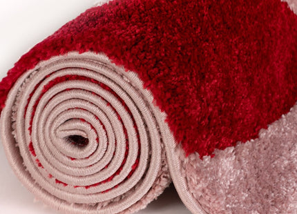 Joli Striped Red & Pink Rug