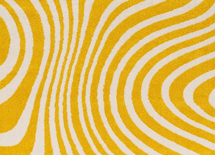 Joli Striped Yellow & White Rug