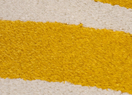 Joli Striped Yellow & White Rug