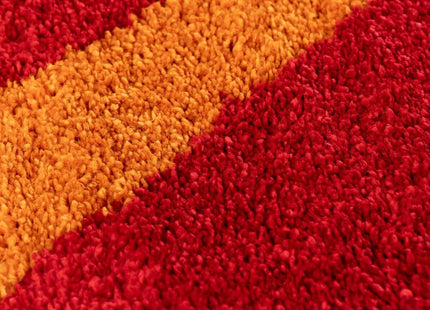 Joli Striped Red & Orange Rug