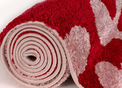 Joli Doodle Red & Pink Rug