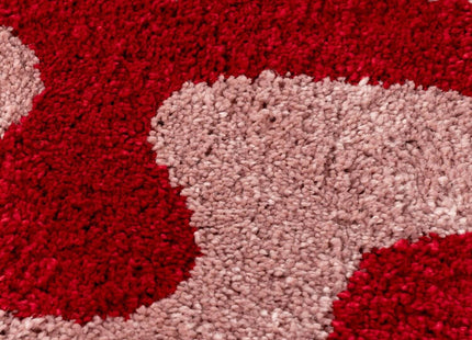 Joli Doodle Red & Pink Rug