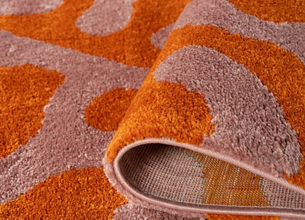 Joli Doodle Orange & Pink Rug