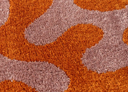Joli Doodle Orange & Pink Rug