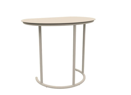 Kiki C-Shaped Metal Garden Side Table