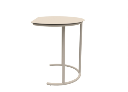 Kiki C-Shaped Metal Garden Side Table