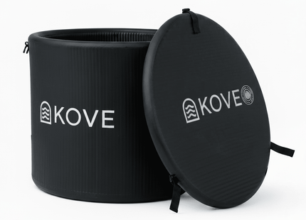 KOVE Core Ice Bath – Premium Upright Cold Plunge - Full Body Immersions - 450L (Chiller Compatible)