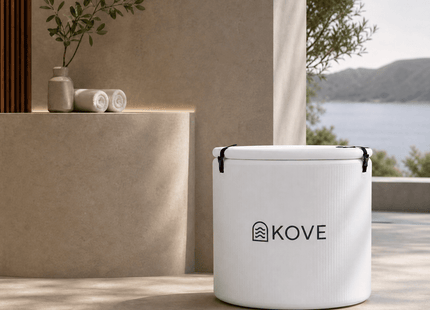KOVE Core Ice Bath – Premium Upright Cold Plunge - Full Body Immersions - 450L (Chiller Compatible)