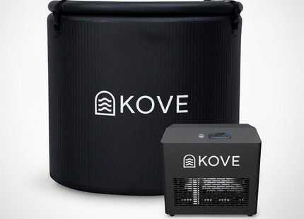 KOVE Core Ice Bath – Premium Upright Cold Plunge - Full Body Immersions - 450L (Chiller Compatible)