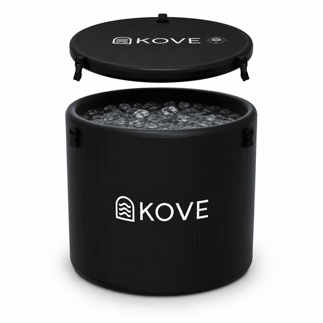 KOVE Core Ice Bath – Premium Upright Cold Plunge - Full Body Immersions - 450L (Chiller Compatible)