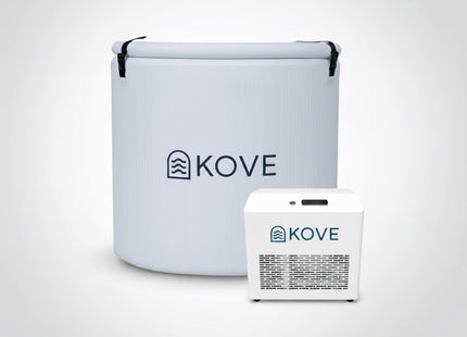 KOVE Core Ice Bath – Premium Upright Cold Plunge - Full Body Immersions - 450L (Chiller Compatible)