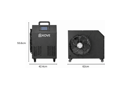 KOVE Elite Ice Bath Chiller 1.0HP – Heat & Cool with App Control