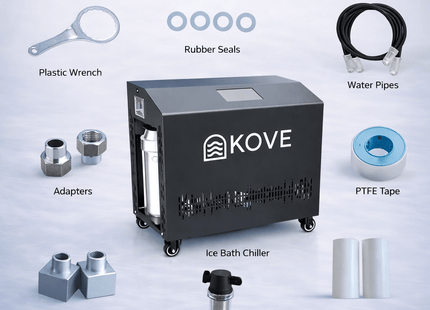 KOVE Pro Ice Bath Chiller 1HP – Heat & Cool with App Control