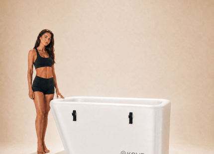 KOVE Elite Ice Bath – Premium Ergonomic Reclined Cold Plunge - Full Body Immersion - 450L (Chiller Compatible)
