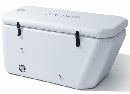 KOVE Elite Ice Bath – Premium Ergonomic Reclined Cold Plunge - Full Body Immersion - 450L (Chiller Compatible)
