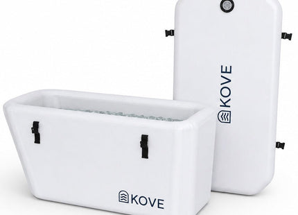 KOVE Elite Ice Bath – Premium Ergonomic Reclined Cold Plunge - Full Body Immersion - 450L (Chiller Compatible)