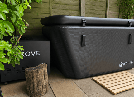 KOVE Elite Ice Bath – Premium Ergonomic Reclined Cold Plunge - Full Body Immersion - 450L (Chiller Compatible)