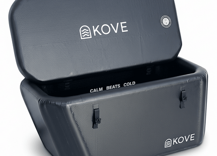 KOVE Elite Ice Bath – Premium Ergonomic Reclined Cold Plunge - Full Body Immersion - 450L (Chiller Compatible)