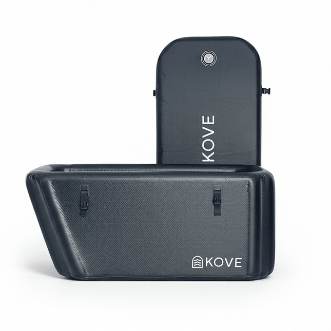 KOVE Elite Ice Bath – Premium Ergonomic Reclined Cold Plunge - Full Body Immersion - 450L (Chiller Compatible)