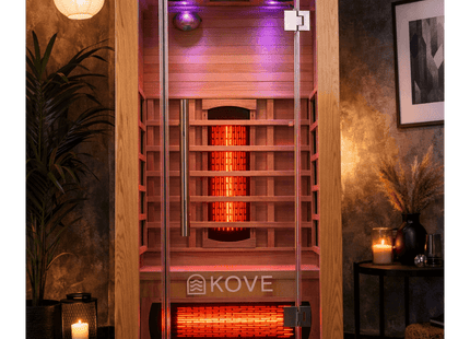 KOVE Full Spectrum Infrared Sauna – 1 Person