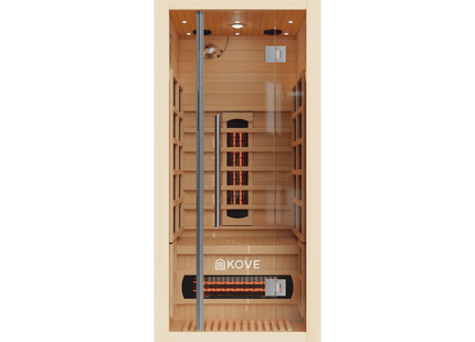 KOVE Full Spectrum Infrared Sauna – 1 Person