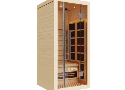 KOVE Full Spectrum Infrared Sauna – 1 Person
