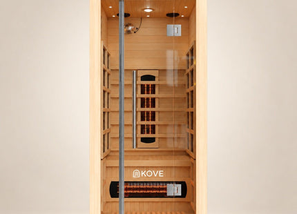 KOVE Full Spectrum Infrared Sauna – 1 Person