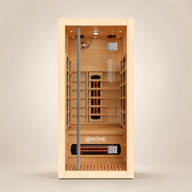 KOVE Full Spectrum Infrared Sauna – 1 Person