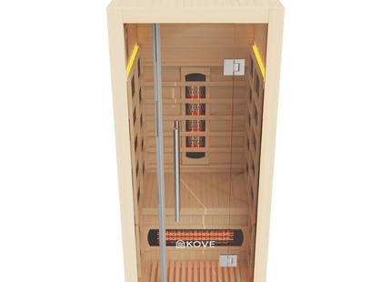 KOVE Full Spectrum Infrared Sauna – 1 Person