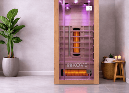 KOVE Full Spectrum Infrared Sauna – 1 Person